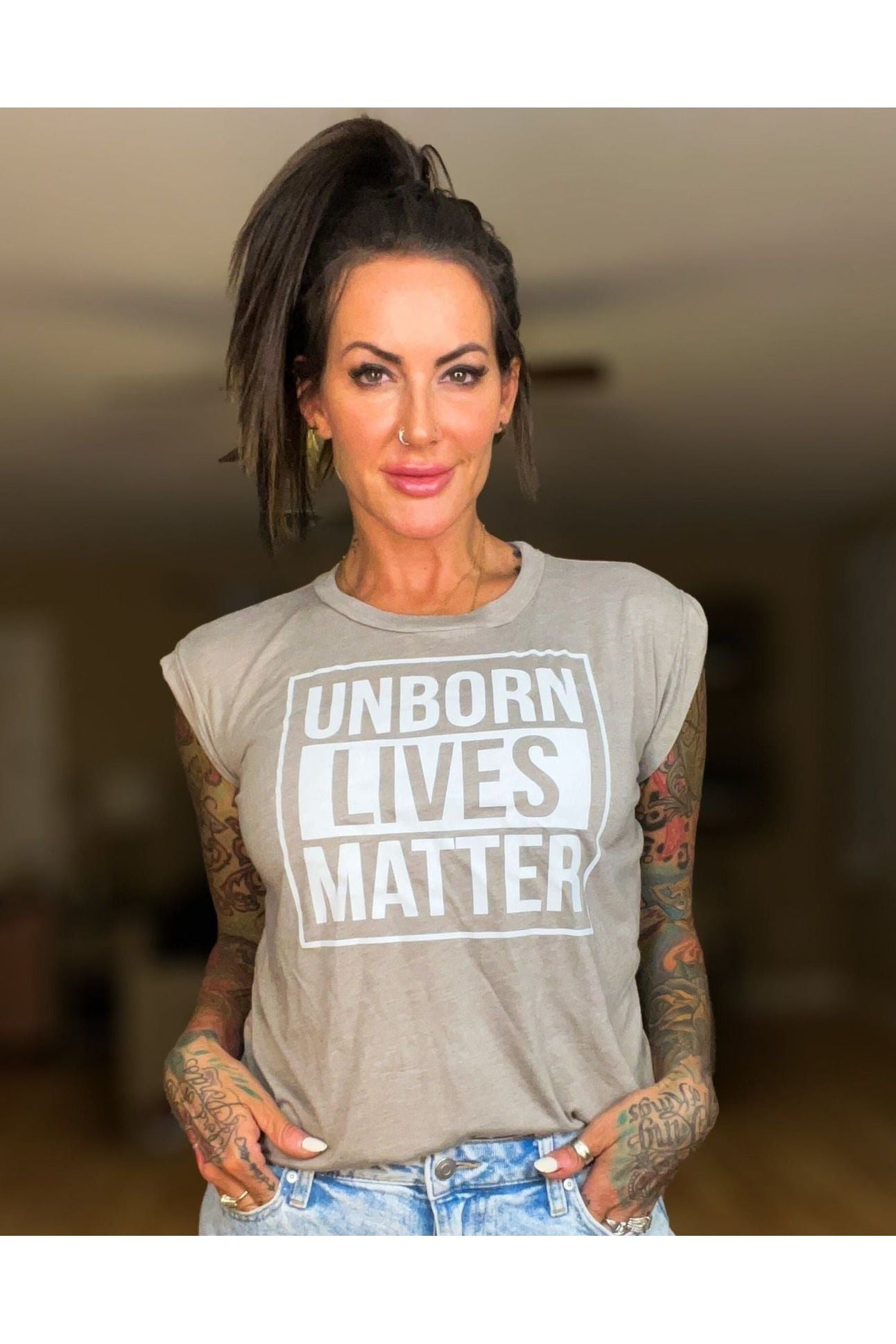 Unborn Lives Matter design